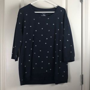 3/4 Sleeve Sweatshirt